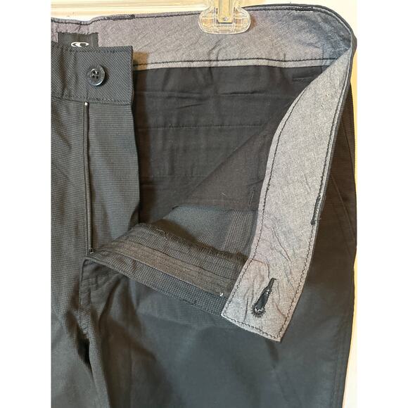 O'Neill Men's Standard Fit Shorts Black Light Check Pattern Size 34 Summer Beach - Picture 5 of 11